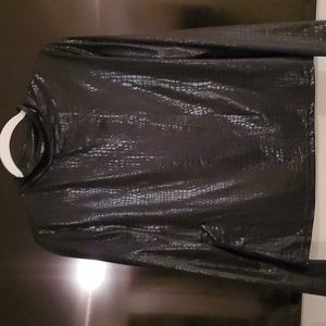 Shiny dress blouse